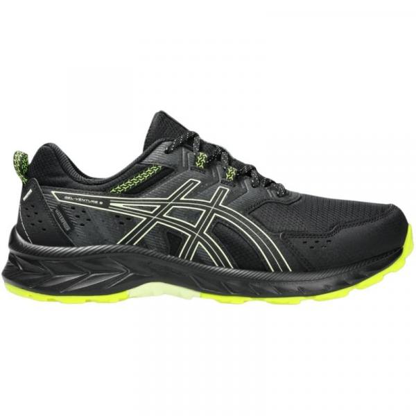 Buty do biegania Asics Gek Venture 9 Waterproof 1011B705 003 czarne