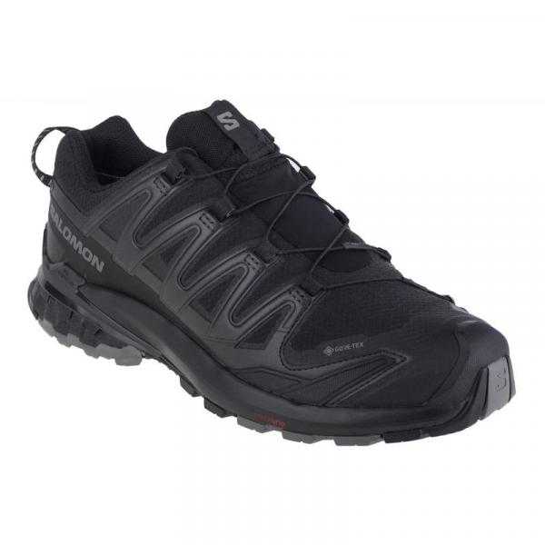 Buty do biegania Salomon Xa Pro 3D v9 Wide Gtx M 472770 czarne