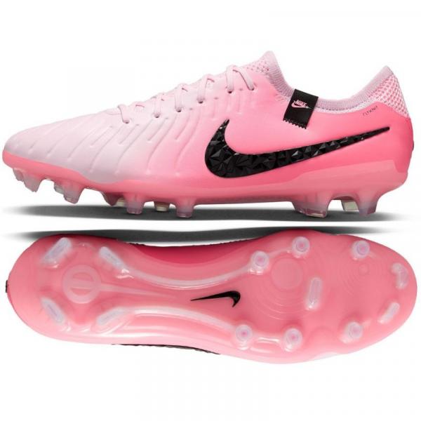 Buty piłkarskie Nike Tiempo Legend 10 Elite Fg M DV4328-601 różowe