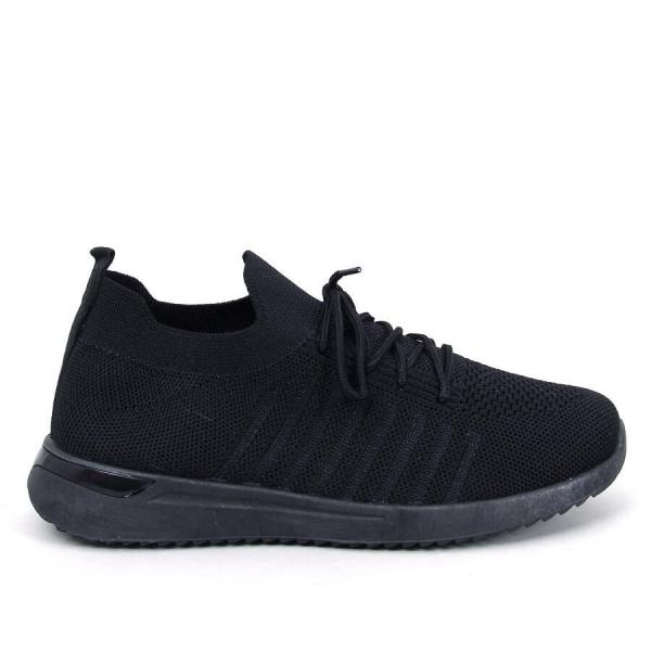 Buty sportowe skarpetkowe Sharpe Black czarne