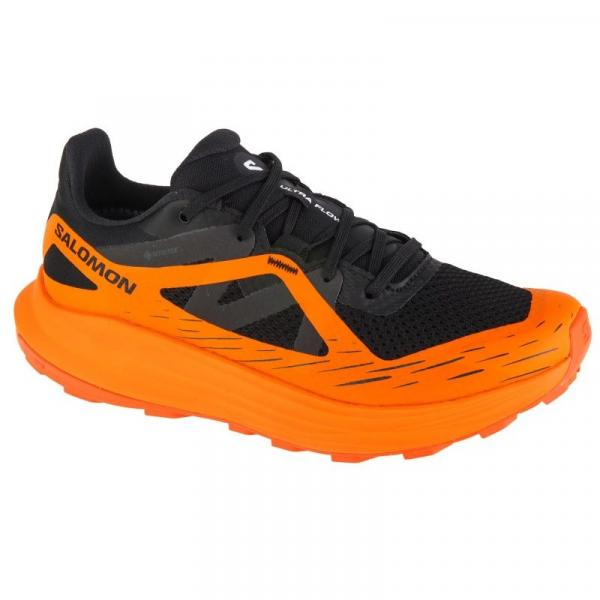 Buty Salomon Ultra Flow Gtx 474740 czarno-pomarańczowe czarne