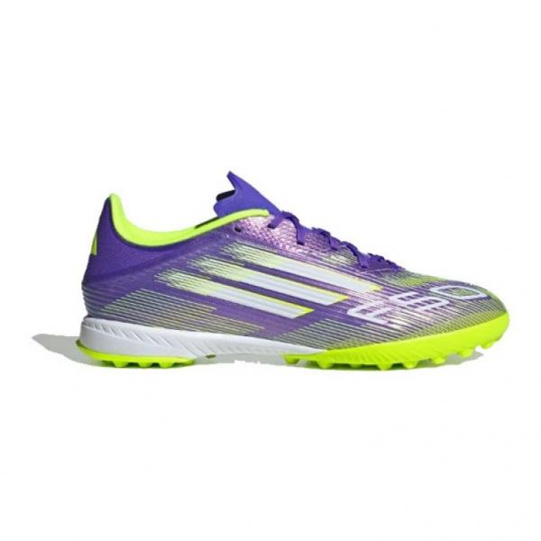 Buty piłkarskie adidas F50 League Tf M JH7724 fioletowe