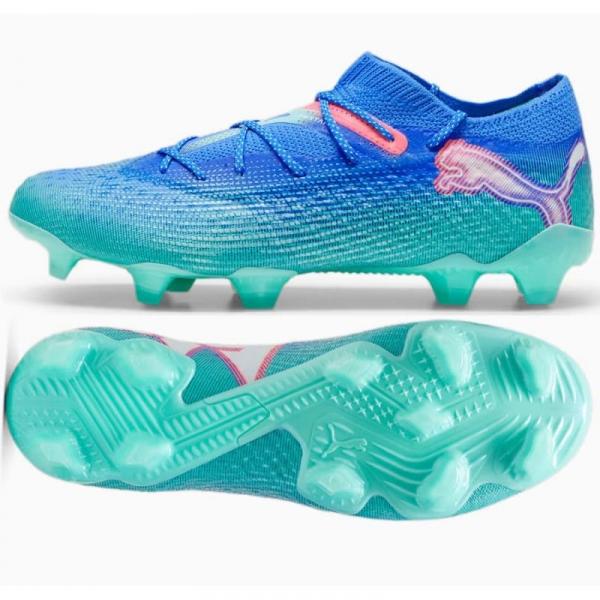 Buty Puma Future 7 Ultimate Low FG/AG 107919 01 niebieskie