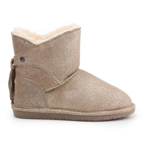 Buty BearPaw Mia Youth W 2062Y Pewter Distressed różowe