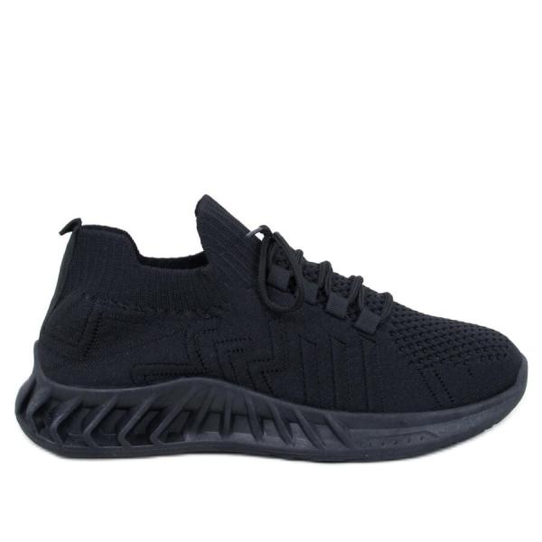 Buty sportowe skarpetkowe Neam Black czarne