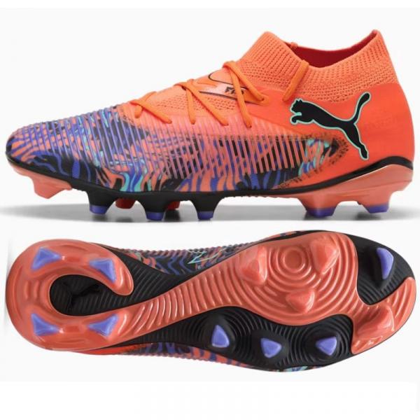 Buty piłkarskie Puma Future 8 Match Creativity FG/AG 108431-01 pomarańczowe