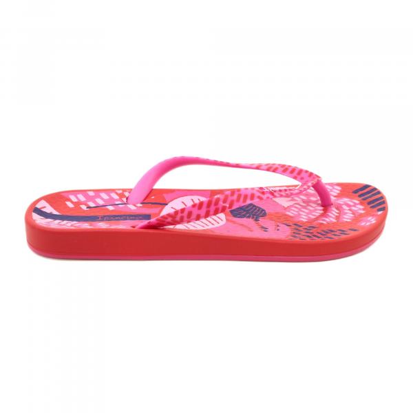 Klapki Japonki Ipanema Anat Nature VII FEM 83325 AI822 Red/Pink różowe