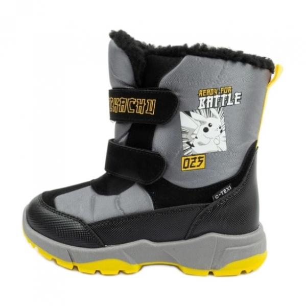 Buty, śniegowce Cerda PO000457 Motyw Pokemona szare