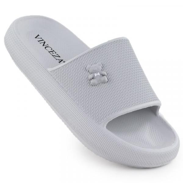 Klapki Vinceza 75210 szare