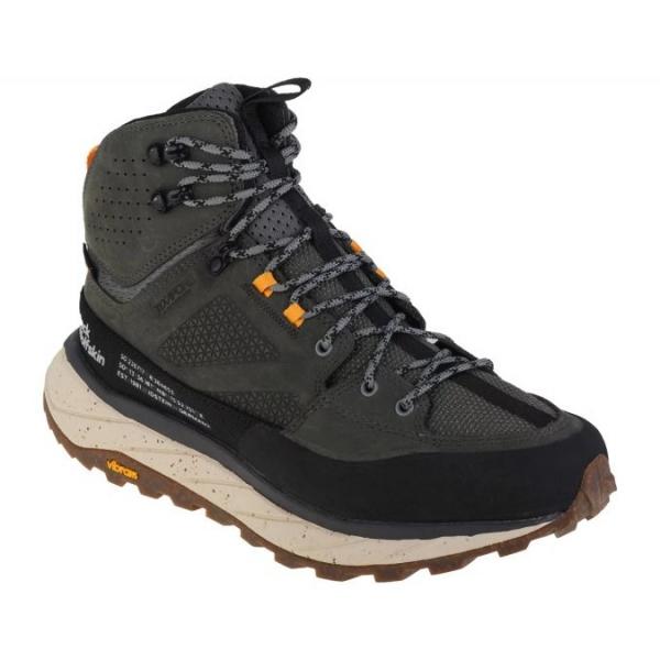 Buty Jack Wolfskin Terraquest Texapore Mid M 4056381-4143 zielone