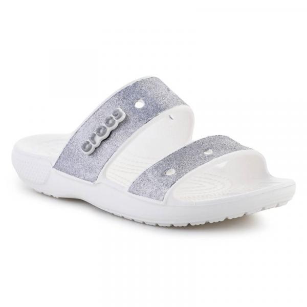 Crocs Klapki Classic Croc Glitter Ii Sandal W 207769-90H szare
