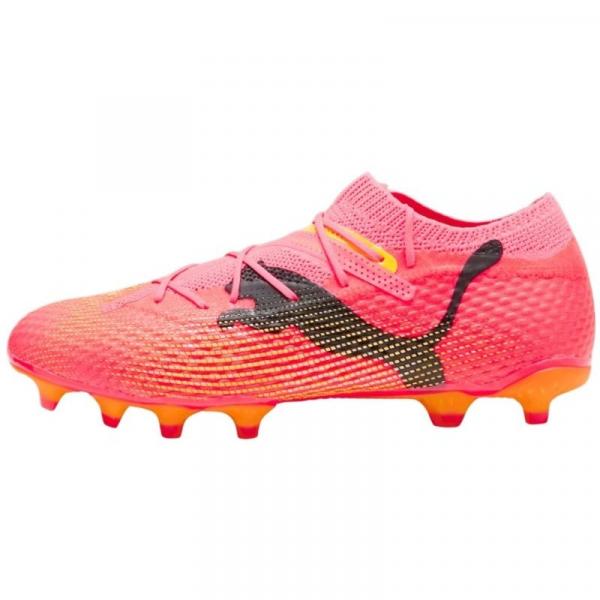 Buty piłkarskie Puma Future 7 Pro+ FG/AG M 107705 03 pomarańczowe