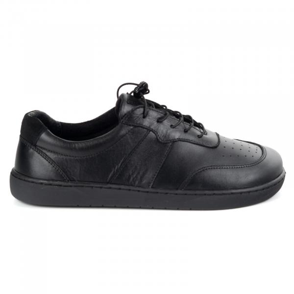Olivier Buty Damskie Barefoot Skóra Minimalistyczne Szerokie Aria czarne