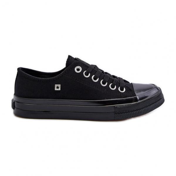 Klasyczne Trampki Damskie Big Star NN274284 Czarne