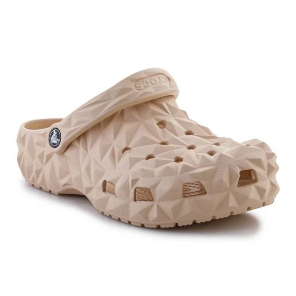 Klapki Crocs Classic Geometric Clog 209563-2DS beżowy