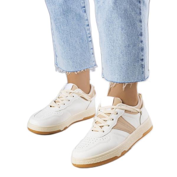 Beżowe damskie sneakersy Marcella beżowy