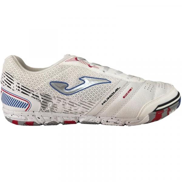 Buty piłkarskie Joma Mundial 2302 Indoor M MUNW2302IN białe białe