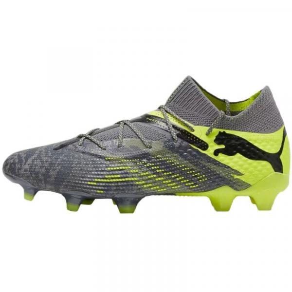 Buty piłkarskie Puma Future 7 Ultimate Rush FG/AG 107828 01 szare