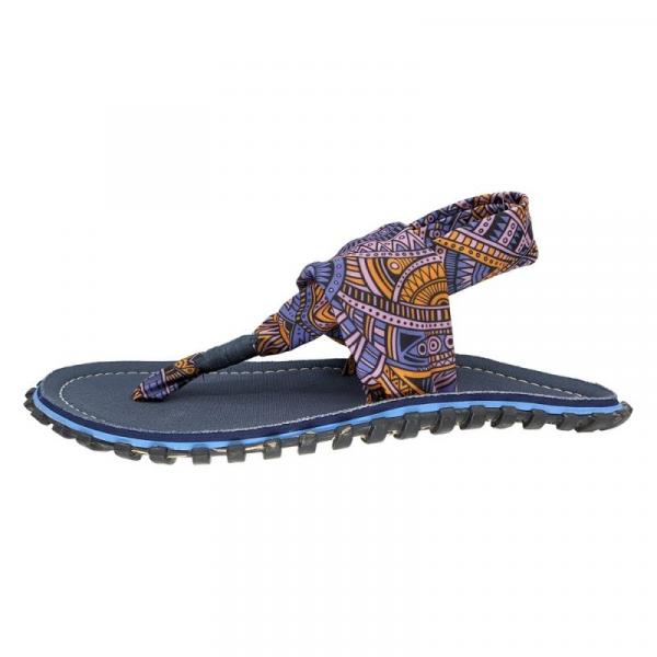 Japonki Gumbies Slingback W G-SB-WN-AZTEC wielokolorowe