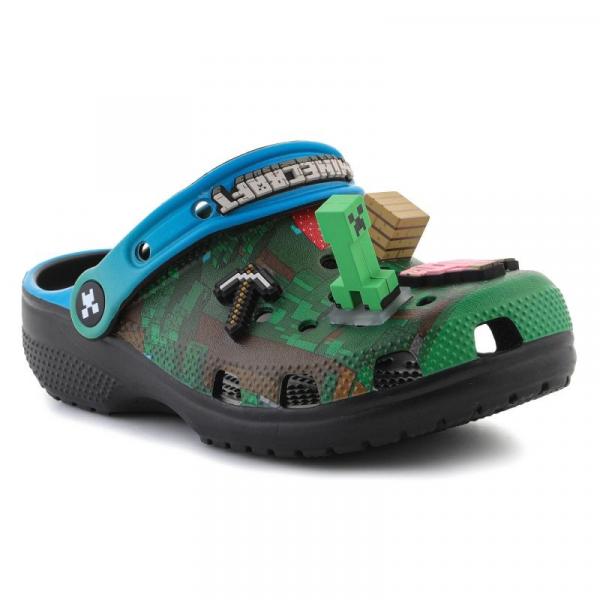 Klapki Crocs Classic Minecraft Clog Kids Multi 210830-90H wielokolorowe