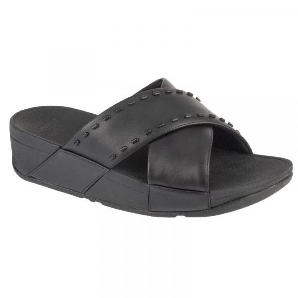 Buty FitFlop Lulu Rubber-Stud GB2-001 Czarne