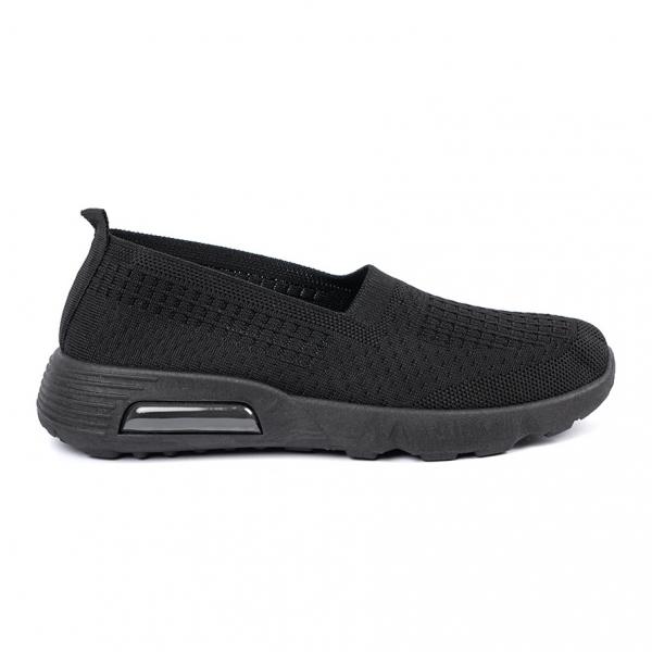 Shelvt Wygodne buty sportowe damskie czarne
