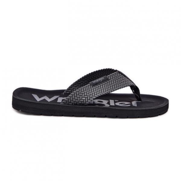 Klapki Japonki Męskie WRANGLER Zane Flipflop Men Low 20251044.20251044.10E Szare