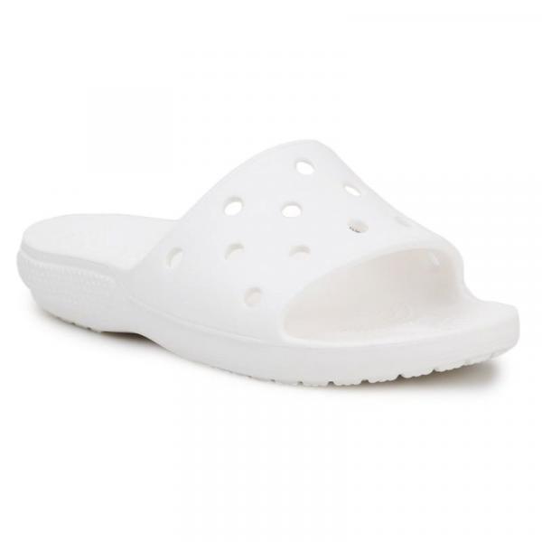 Klapki Crocs Classic Slide 206121-100 białe