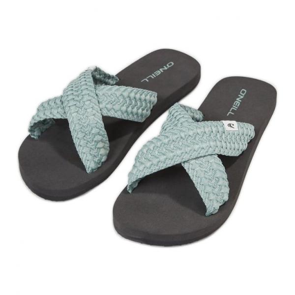 ONeill Klapki O'Neill Ditsy Bloom Slides 92800613220 zielone