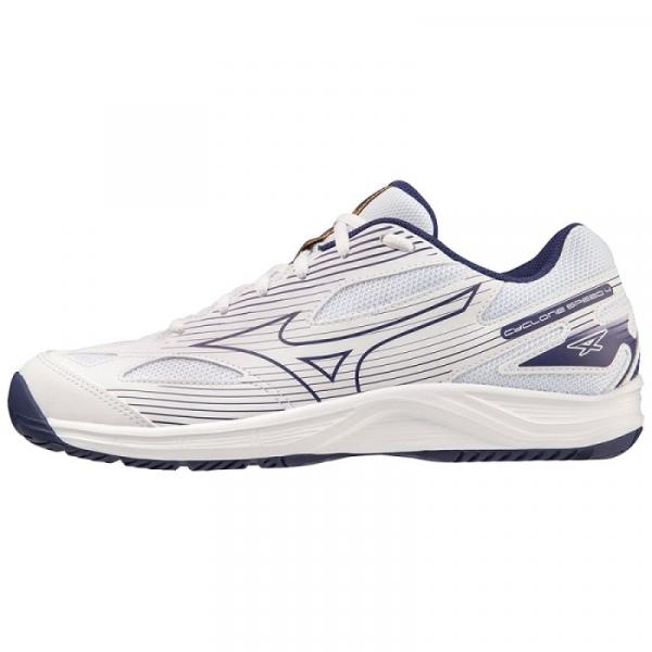 Buty do siatkówki Mizuno Cyclone Speed 4 V1GA238043 białe