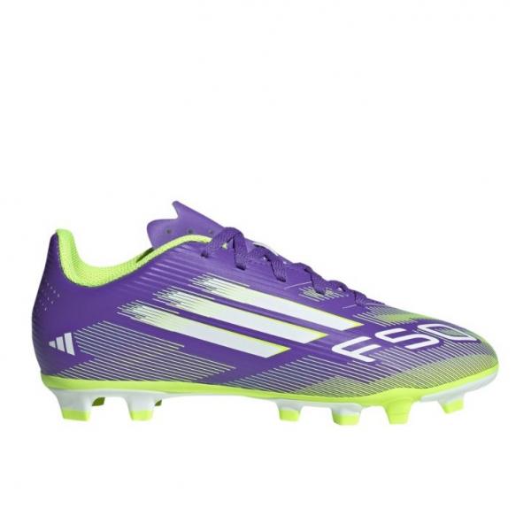 Buty piłkarskie adidas F50 Club FG/MG Jr JI0030 fioletowe