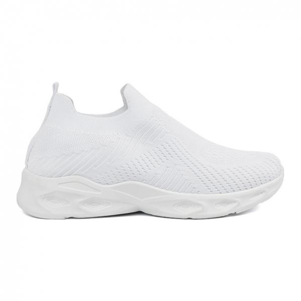 Buty sportowe damskie wsuwane białe