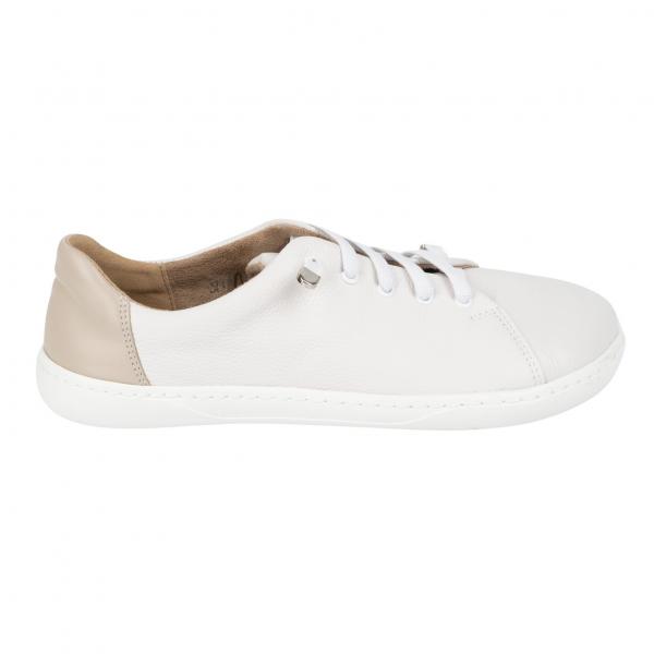WASAK Buty damskie barefoot minimalistyczne skórzane 0771W białe