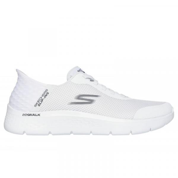Buty Skechers Go Walk Flex Hands Up M 216324BRN białe