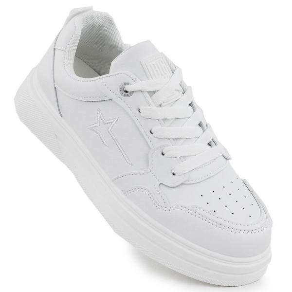 Półbuty sportowe męskie sneakersy białe Big Star RR174571