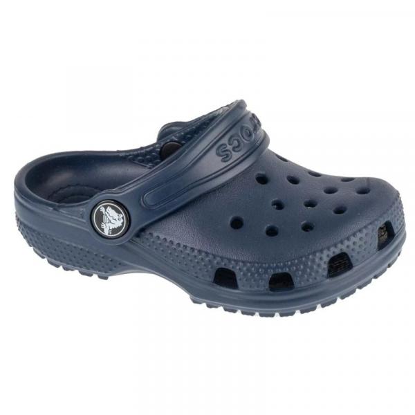 Klapki Crocs Classic Clog T 206990-410 granatowe niebieskie