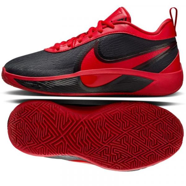 Buty do koszykówki Nike Giannis Freak 6 FQ7378-004 Czarno-Czerwone czarne