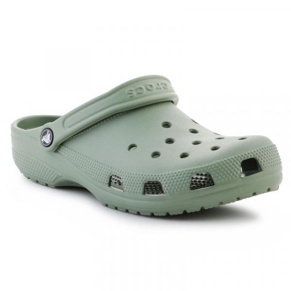 Klapki Crocs Classic 10001-308 zielone