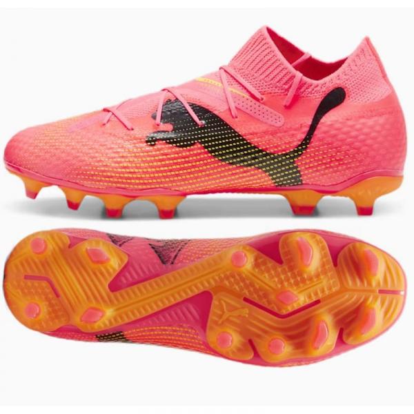 Buty Puma Future 7 Match+ Ll FG/AG 107711 03 różowe