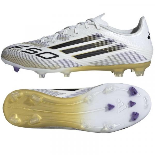 Buty piłkarskie adidas F50 League FG/MG JI0005 białe