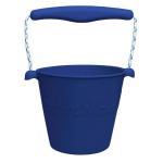 Zwijane wiaderko silikonowe Scrunch-bucket, granatowe