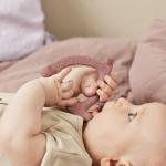 Gryzak silikonowy, morelowy, Everyday Baby, OUTLET