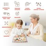 TOPBRIGHT Fantastyczny jednorożec zabawka magnetyczna dla dzieci – gra logiczna z rysikiem 36 mies.+, OUTLET