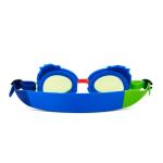 Aqua2ude Okulary do pływania dla dzieci – Mini smok, zielony – anti-fog, ochrona UV, 3+