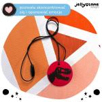 Wisiorek antystresowy Dinozaur czerwony Jellystone Designs