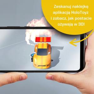HoloToyz Naklejki dla dzieci AR, Metal Mania – obudź do życia pojazdy!