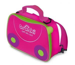 Torba śniadaniowa termiczna, Trixie, różowa, Trunki