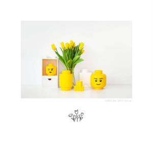 Pojemnik LEGO® Głowa, Chłopiec, duży