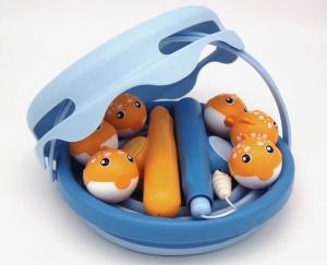 Wędkowanie z morską przygodą od compactToys - złów 6 kolorowych rybek! - OUTLET