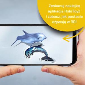 HoloToyz Naklejki dla dzieci AR, Sea Creatures – obudź do życia morskie stworzenia